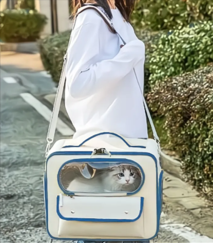 Luxvoyant™ Premium Pet Travel Backpack – Secure & Comfortable