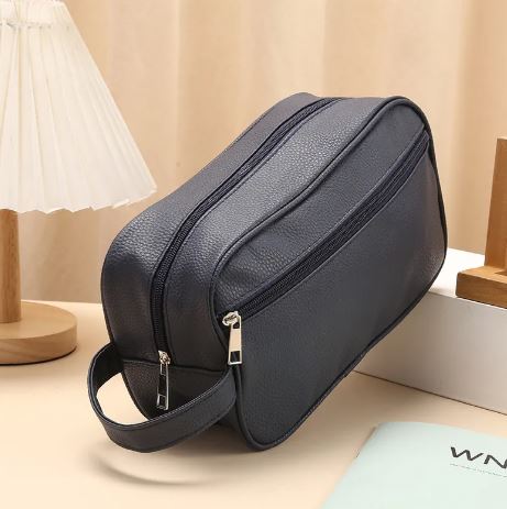 Luxvoyant™ Premium Travel Dopp Kit – Leather Toiletry Organizer