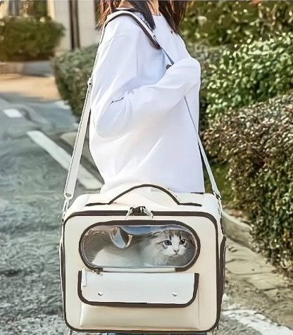 Luxvoyant™ Premium Pet Travel Backpack – Secure & Comfortable