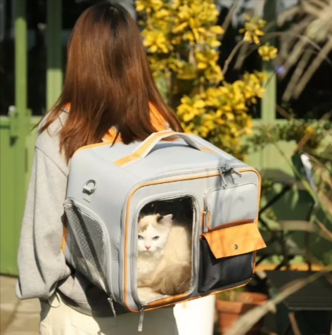 Luxvoyant™ Premium Pet Travel Backpack – Secure & Comfortable