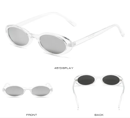 Luxvoyant™ Oval Luxe Sunglasses – UV Protection & Vintage Design