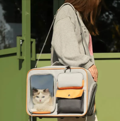 Luxvoyant™ Premium Pet Travel Backpack – Secure & Comfortable